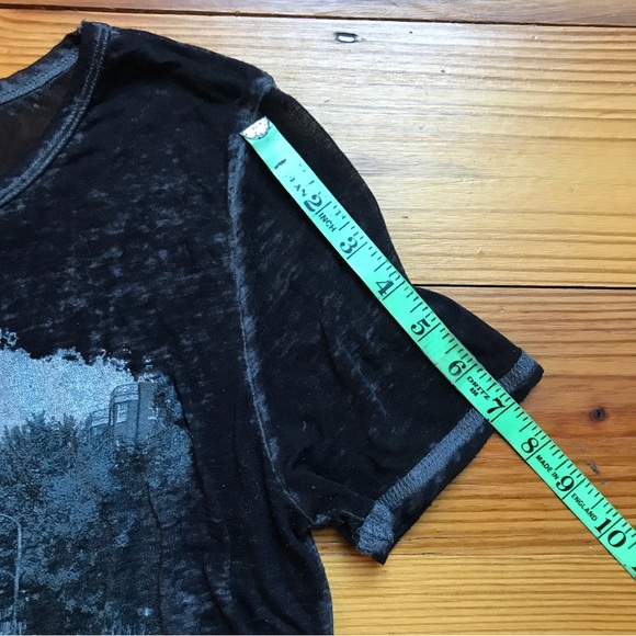 The Beatles Black Sheer Abbey Road Band Tee, EUC, S - Picture 7 of 10